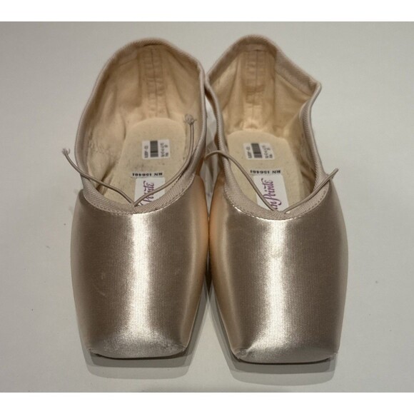 NEW Russian Pointe Rubin Ballet Shoes Size 41 W1 V2 FS Pink Handmade No Box - Picture 1 of 9